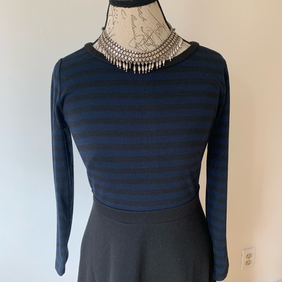 LOFT Striped Dress - Picture 3 of 4